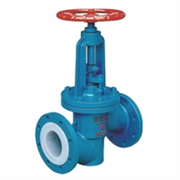 J41F46衬氟截止阀